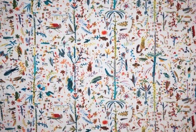 Forest Fabric & Wallpaper by Virginia White