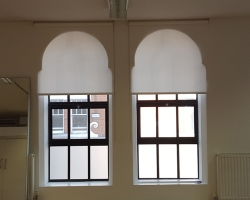 Roller Blinds to fit Arched Alcove