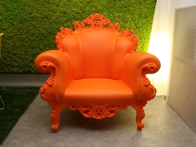 Proust Outdoor Orange Armchair - SOLD
