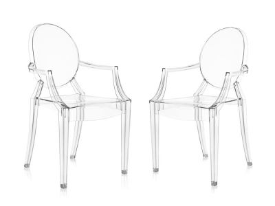 Pair of Louis Ghost Chairs