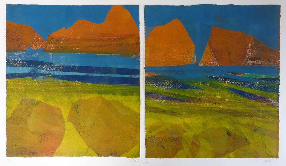 Diptych - The Journey II - SOLD